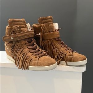 Barbara Bui Brown High-top Sneakers